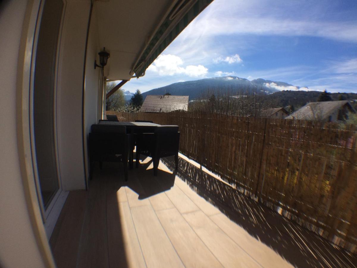 Entre Lac Et Montagne, Proche Centre De St Jorioz, Spacieux Et Confortable Appartement Avec Grande Terrasse Сен-Жорьо Екстериор снимка
