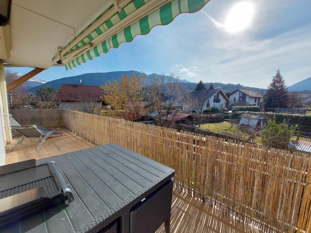 Entre Lac Et Montagne, Proche Centre De St Jorioz, Spacieux Et Confortable Appartement Avec Grande Terrasse Сен-Жорьо Екстериор снимка
