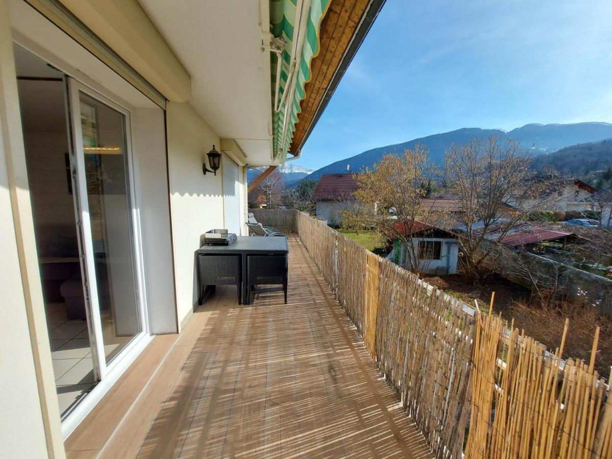 Entre Lac Et Montagne, Proche Centre De St Jorioz, Spacieux Et Confortable Appartement Avec Grande Terrasse Сен-Жорьо Екстериор снимка