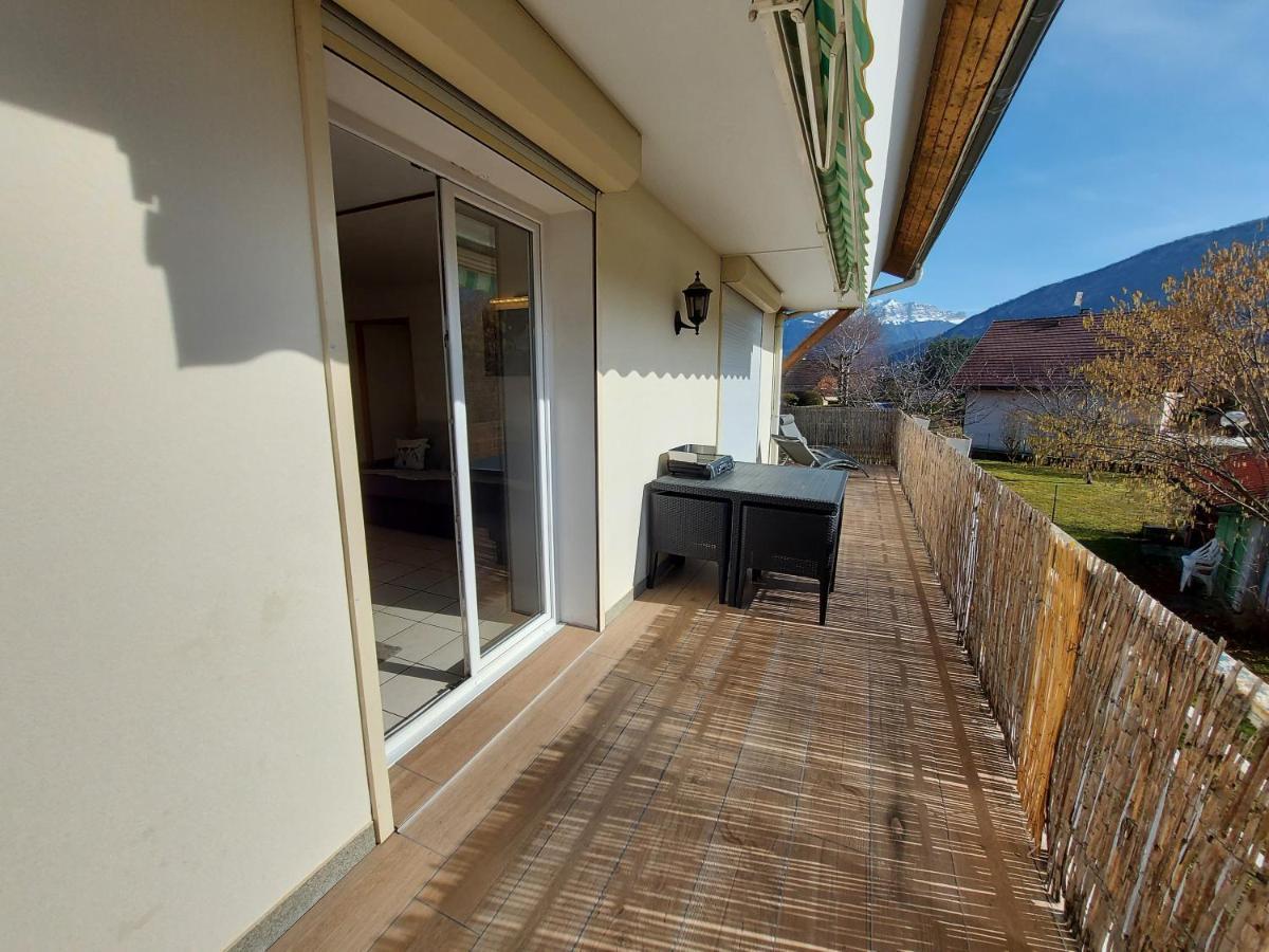 Entre Lac Et Montagne, Proche Centre De St Jorioz, Spacieux Et Confortable Appartement Avec Grande Terrasse Сен-Жорьо Екстериор снимка